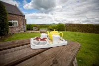 Wild Rose in Rural Location with Lovely Views on a Working Farm with Walks