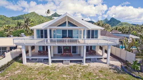 Seaside Beachfront Villas Rarotonga - Vuoristonäköala