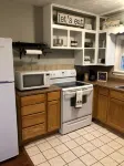Cozy Country Cottage is family friendly, small taste of country close to town.