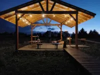Woodys Retreat  this rental includes the barn outdoor covered fire pit - Chalets