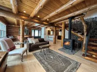 Mountainside Log Cabin on Caribou Lake - 4-Star