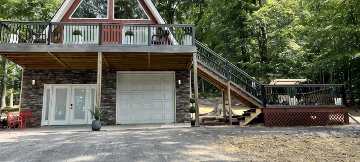 Lake View A-Frame House located at Norris Lake, TN Hotels in Campbell County