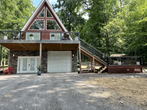 Lake View A-Frame House located at Norris Lake, TN - 4-Star