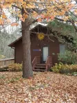 Woodland Hideaway a Peaceful Finger Lakes 2 bedroom 1.5 bath home in Naples NY - balcony