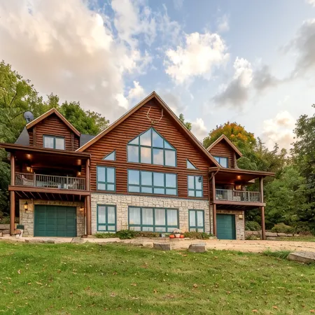 WOW! Unique Galena Dream Cabin. Hot Tub, Games, Fire Pit, Fully Stocked.