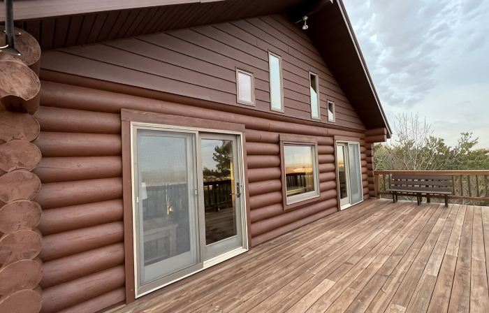 Cozy 3 story Log Cabin with space for the entire family and an amazing view