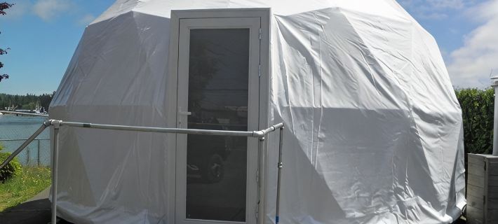 Glamping Dome with a view 쿠즈 카운티 호텔