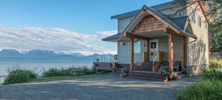 Seafarer's Beach House Beach Front Property, Amazing Views! Hôtels à&nbsp;: Homer