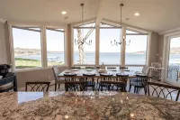 Large Waterfront w/Stellar Views of Grand Lake! Pvt Dock! 6Bed/4Bath, Sleeps 18! - 4-Star