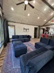 Hit the trail from the property! Game room, fire pit and 4 king suites - Chalets