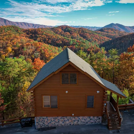 Rustic Mountain Retreat ~ Panoramic Mountain View ~ Hot Tub ~ Game Room ~ Pool