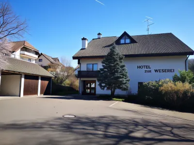 Hotel garni Zur Weserei酒店