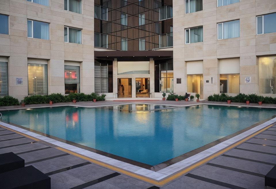 Fortune Hotel Park Orange SidhrawaliOver view