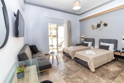 Queen Mary Beachfront Studios Hotel a Stalos