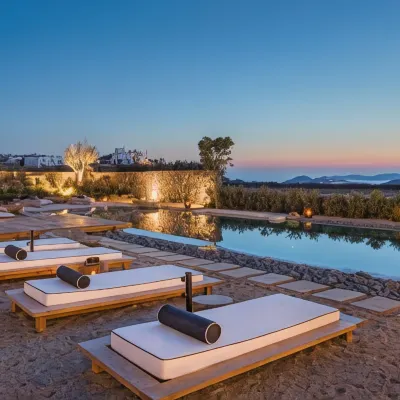 Portes Suites & Villas Mykonos Отели рядом с достопримечательностью «Пляж Корфос»