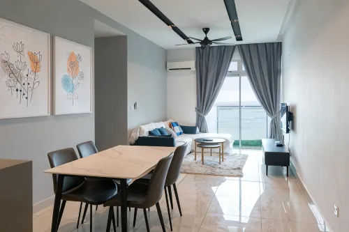 Perfect Seaview Sunset- 3BR @ Meridin Bayvue - 3-Star
