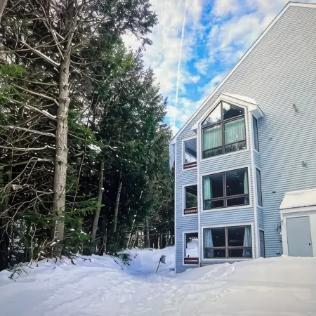 Charming 2-bedroom ski in/ski out condo on Mt. Snow with fitness, pool, WiFi