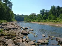 Creekside: Cozy 3-Bedroom Cabin on Loyalsock Creek – Fish, Hike, Kayak or Relax!