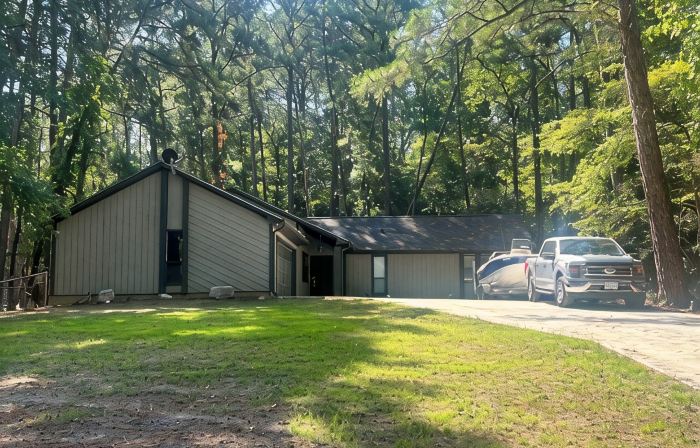 Updated Rayburn Country Home with outdoor space and plenty of room to entertain.