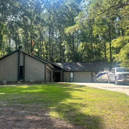 Updated Rayburn Country Home with outdoor space and plenty of room to entertain.
