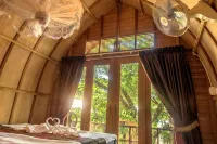 Bamboo Bungalow - Balkon