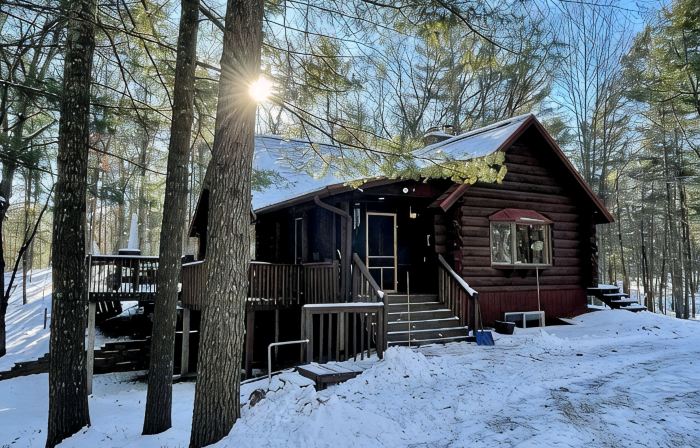 Family Log Cabin - Lake, Golf, Pool, Hike, Ski-Atv & Game Room - Northwoods WI