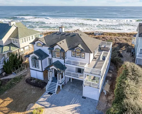 Oceanfront, Heated Pool, 2 Hot Tubs, BBQ, Game Rm, BBQ, Fully Loaded Hotels in Duck