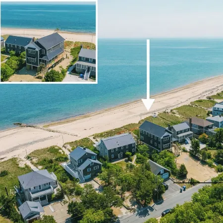 Brand new house on a private beach!