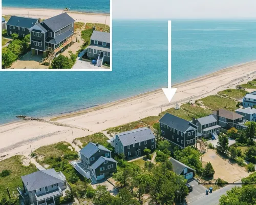 Brand new house on a private beach! Hotels in Bourne