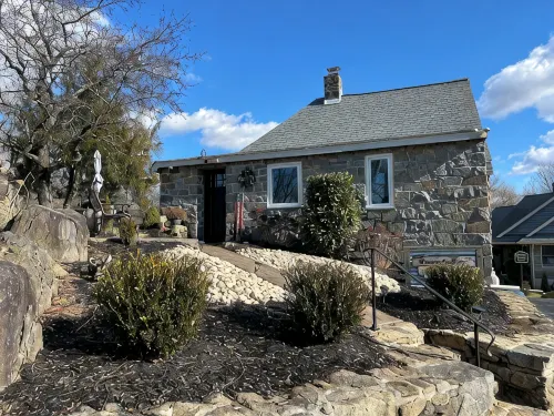 Unique cottage built in the 1800s, Granite Cliffs of Port Deposit  Maryland.