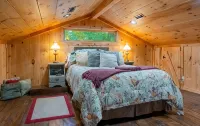 Red Cabin on Kentucky Lake.  Peaceful and pet friendly with a partial lake view. - 3-Star