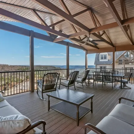 Spacious Lakeview Retreat w/Game Room, Indoor Pool, Expansive Deck & Firepit
