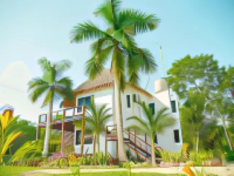 Royal Palm Bacalar Cabañas & Lagoon Club Hoteles en Bacalar