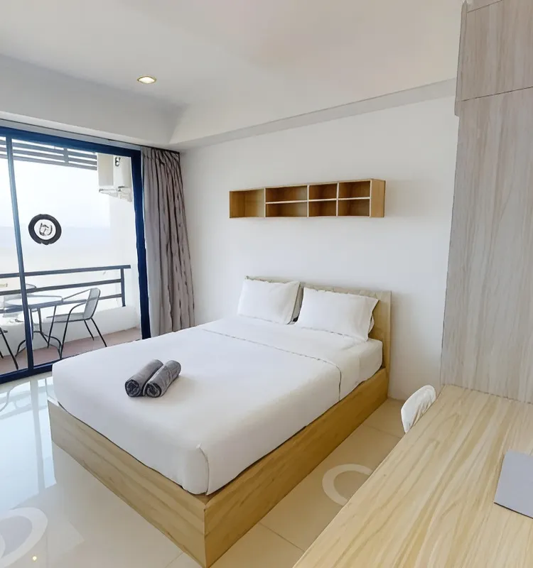ห้องบัดเจท เตียงใหญ่ 1 เตียง