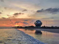 Beihai Yintan Yueyue Qihai Homestay - Deniz Manzaralı