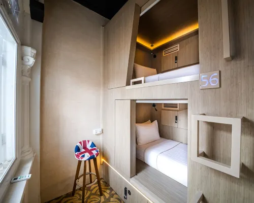 Cube Boutique Capsule Hotel @ Kampong Glam Hotels near Bras Basah MRT Station