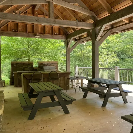 Fish Camp at Waterdance - Log Cabin On The River