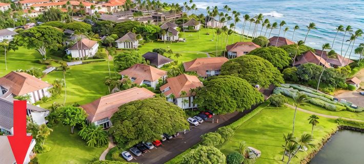 "Beach Vibes in Poipu" Ocean View, AC,  Washer Dryer in Unit - Rare Find Hotels in Koloa