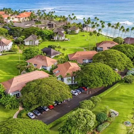 "Beach Vibes in Poipu" Ocean View, AC,  Washer Dryer in Unit - Rare Find