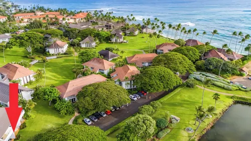"Beach Vibes in Poipu" Ocean View, AC,  Washer Dryer in Unit - Rare Find - WiFi