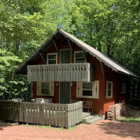 Cozy creekside cabin near Big Powderhorn's Lift #1 & Recreational Trail #2!!