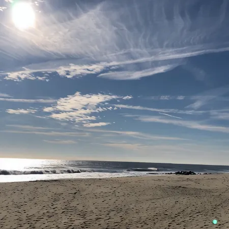 Brand new 2BR apartment steps from the beach 🏖