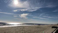 Brand new 2BR apartment steps from the beach 🏖