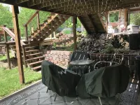 Secluded beautiful home (rental of half of our home) 12 miles from Marquette, MI