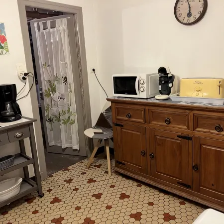 Small apartment with garden