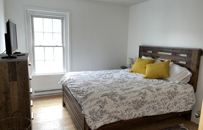 Newly  renovated spacious apartment overlooking Greene NY