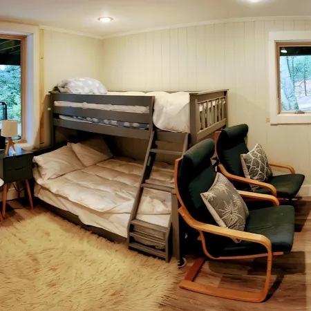 A cozy family retreat perfectly located between Stowe Village & Trapp’s Lodge
