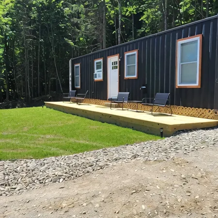 New 2 Bedroom Container Cabin with Direct Trail Access! Ride Errol (Cabin 1)