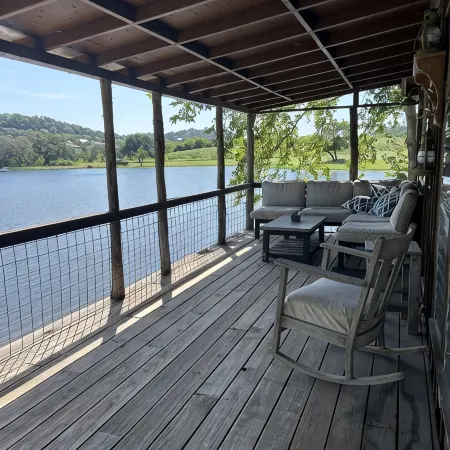 Private Cabin on 10 Acre Lake with Great Bass Fishing, 4.5 Miles from Boerne
