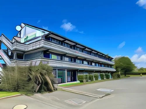 Brit Hotel Confort Morlaix - Parkplatz